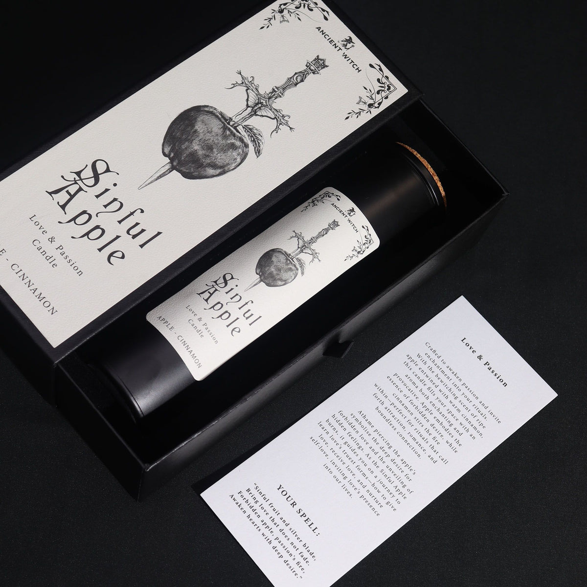 Ritualkerze Sinful Apple – Ancient Witch