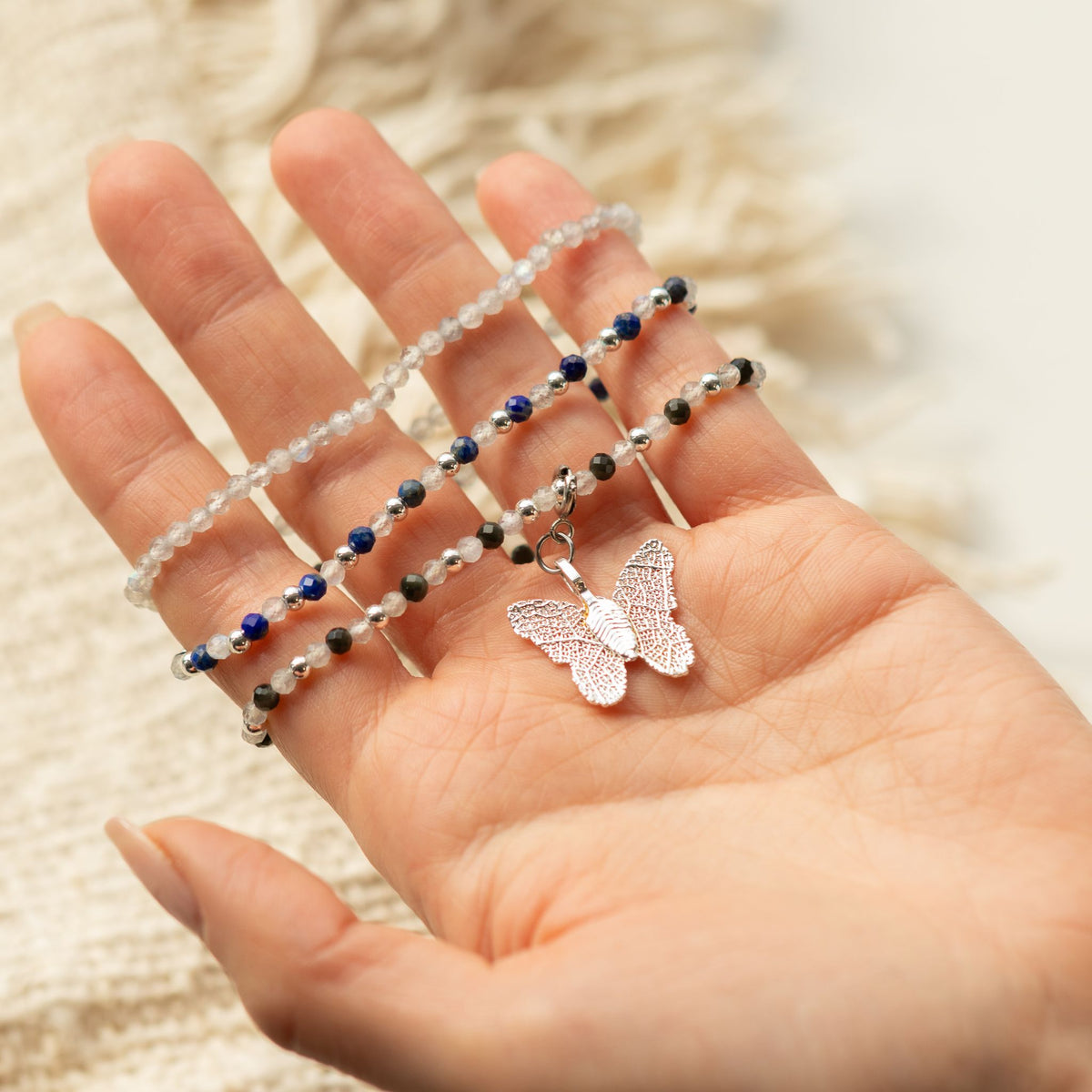 Edelstein-Armbandset Northern Lights – 3-teilig, Nymph