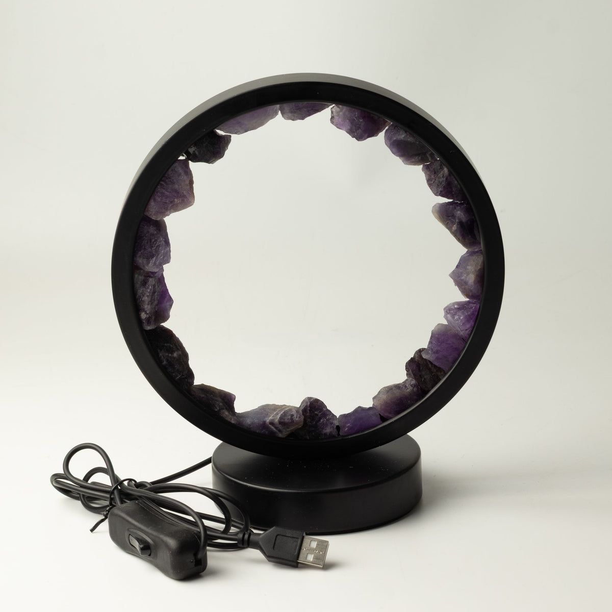Edelstein Halo Lampe – Zen Spirit – Amethyst
