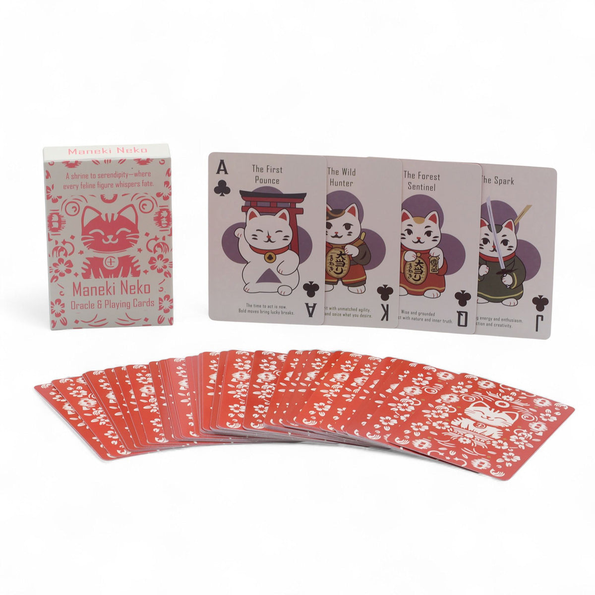 Spiel- und Orakelkarten Fortune Cats – Maneki Neko