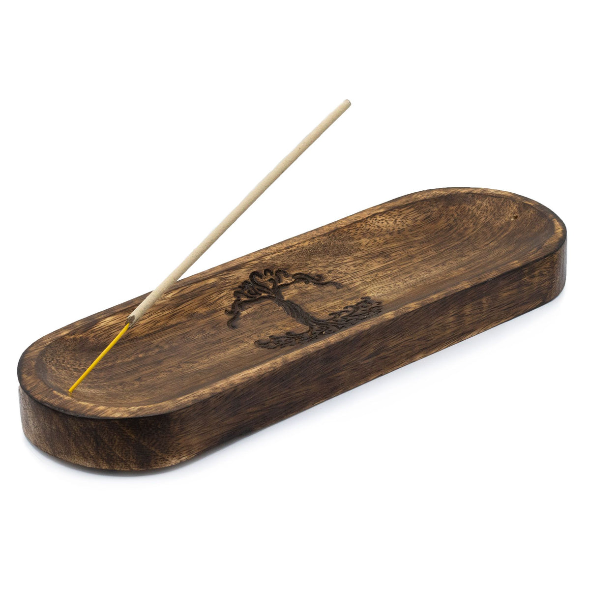 Große Räucherschale 30×10 cm – Lebensbaum