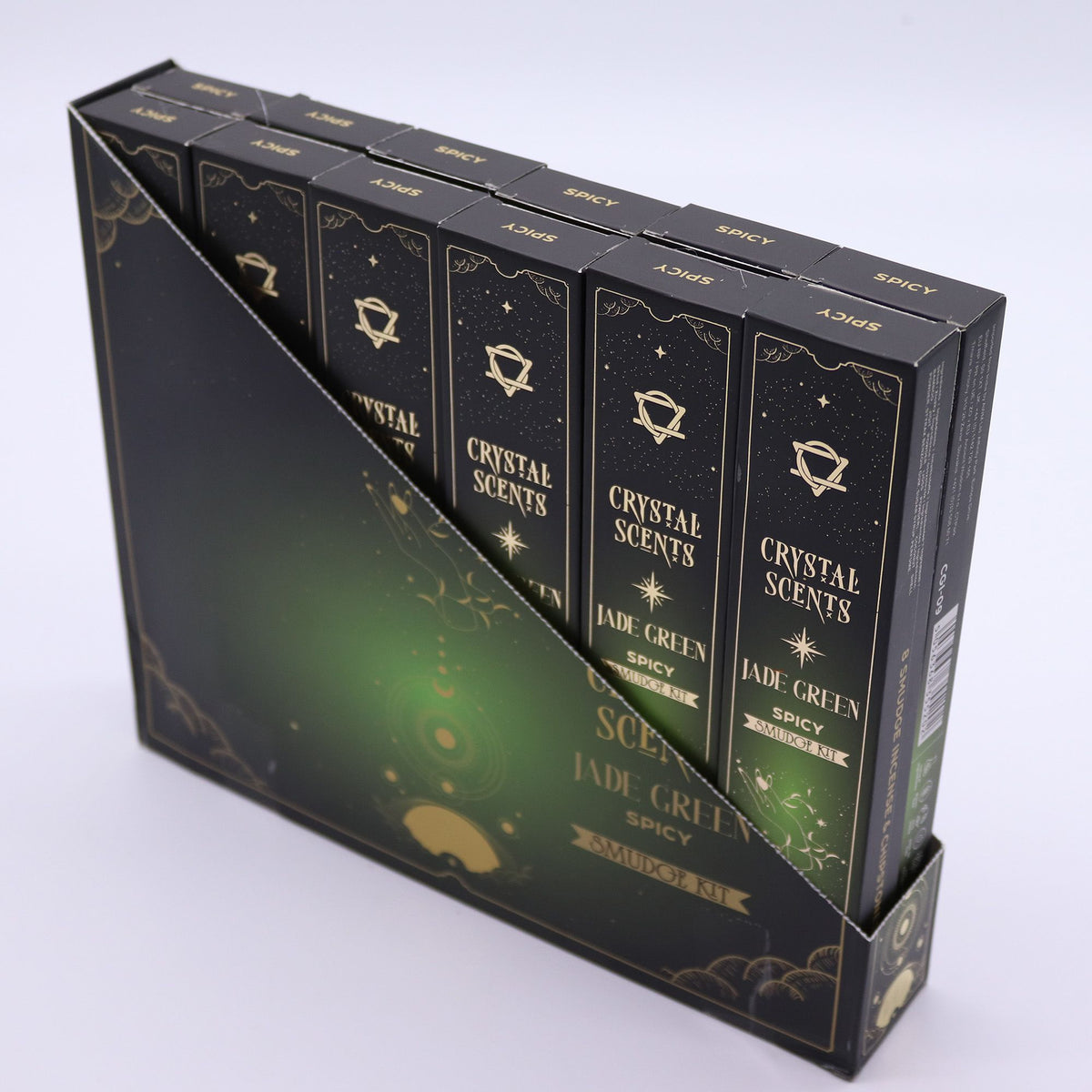 Räucherstäbchen Jade Crystal Scents – Würzig