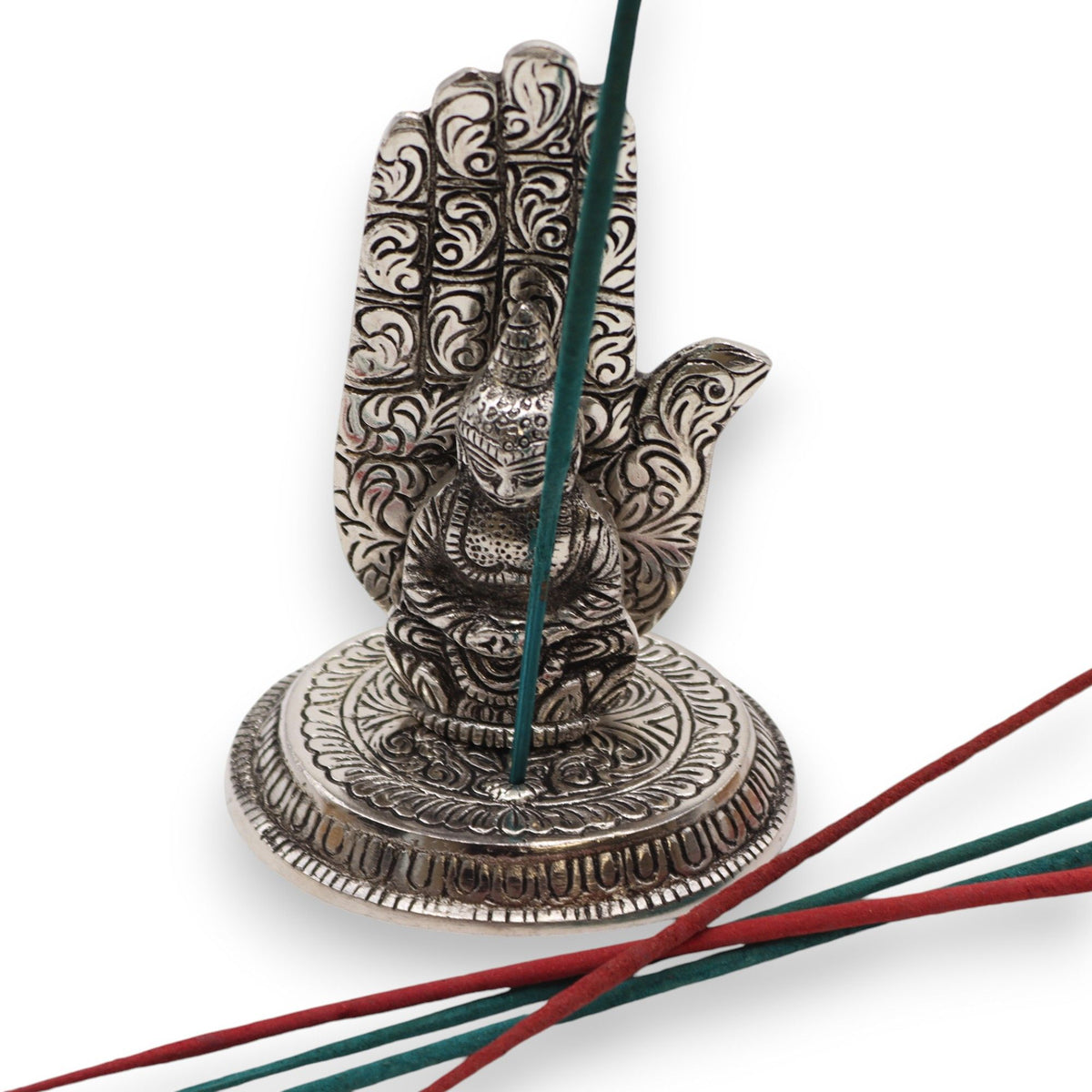 Hand-Buddha-Räucherhalter 13×9 cm