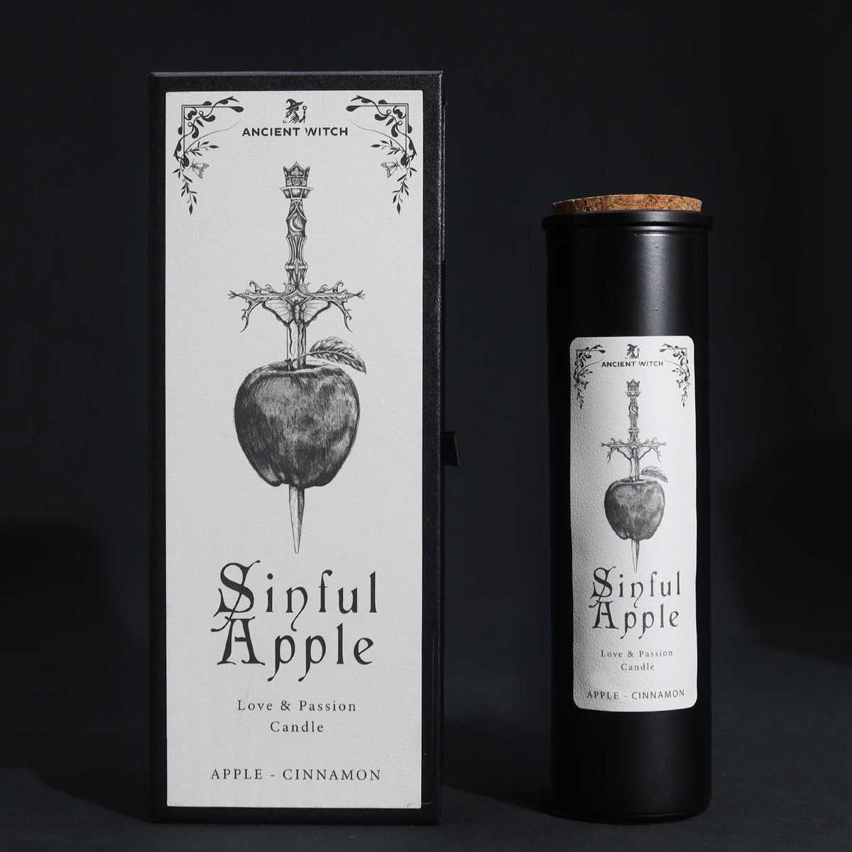Ritualkerze Sinful Apple – Ancient Witch