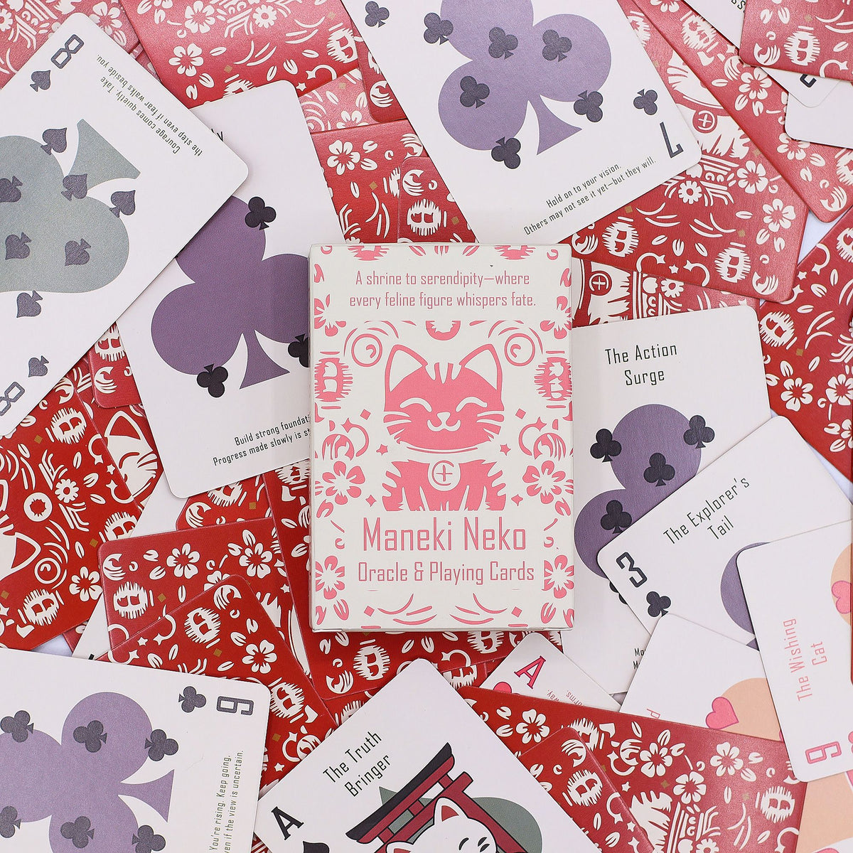 Spiel- und Orakelkarten Fortune Cats – Maneki Neko