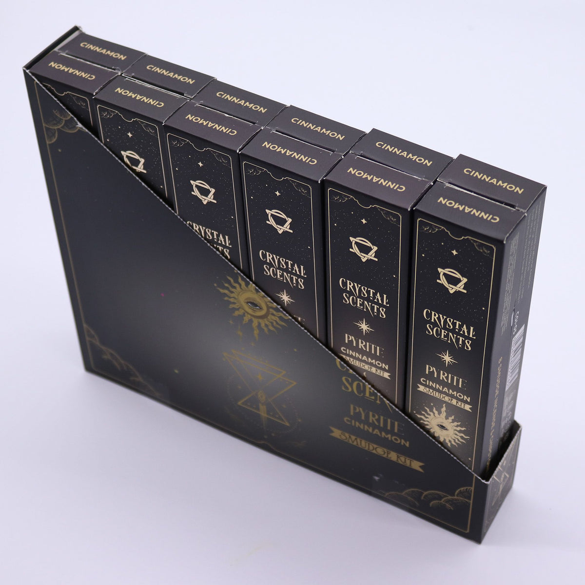 Räucherstäbchen Pyrit Crystal Scents – Zimt