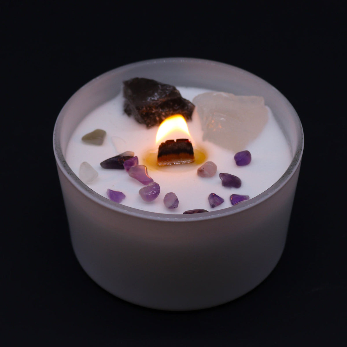 Chakra Kristallkerze – Kronenchakra