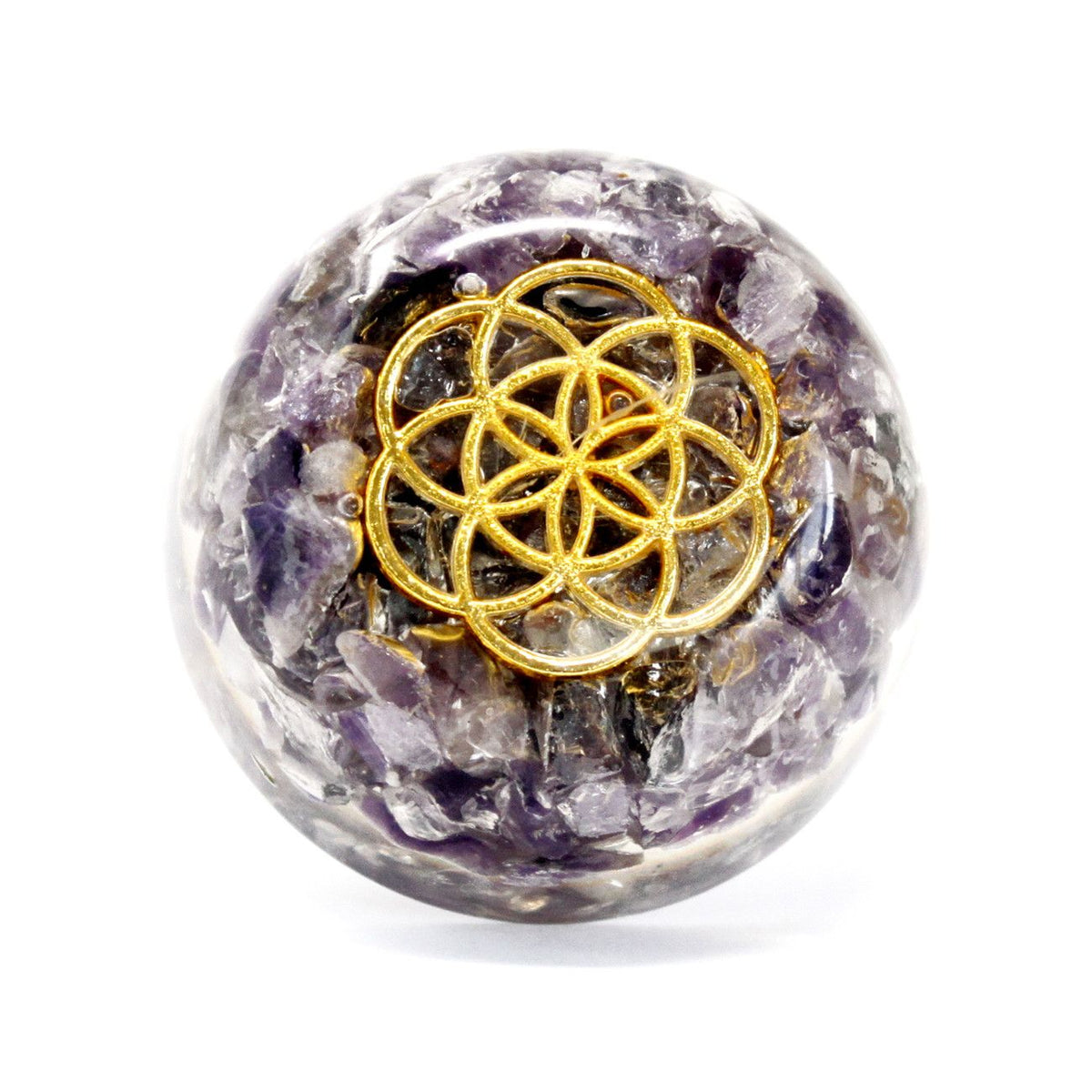 Orgonit Desk Power Pack – Amethyst Kuppel