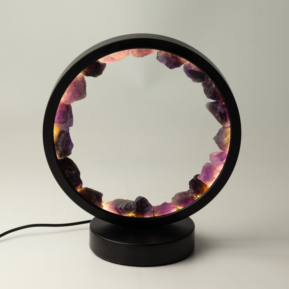 Edelstein Halo Lampe – Zen Spirit – Amethyst