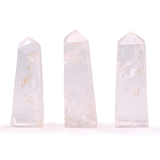 Edelstein-Obelisk ca. 5 cm – Bergkristall