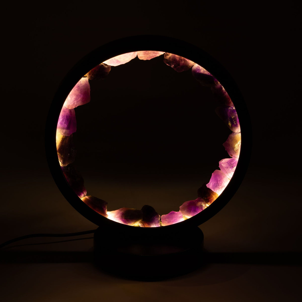 Edelstein Halo Lampe – Zen Spirit – Amethyst