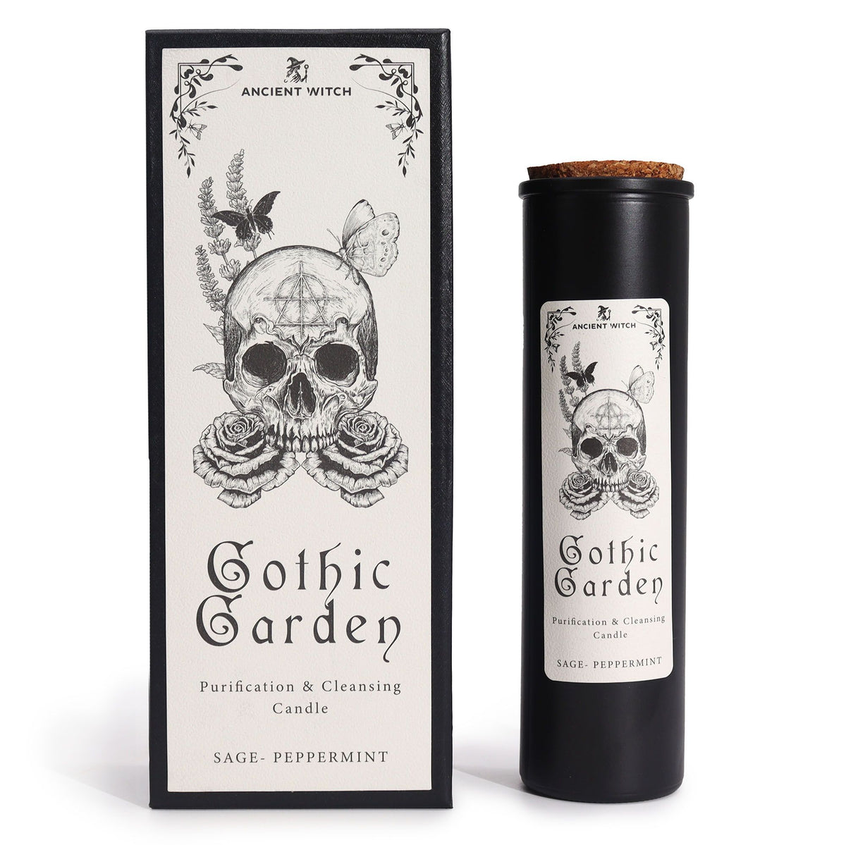 Reinigungskerze Gothic Garden – Ancient Witch