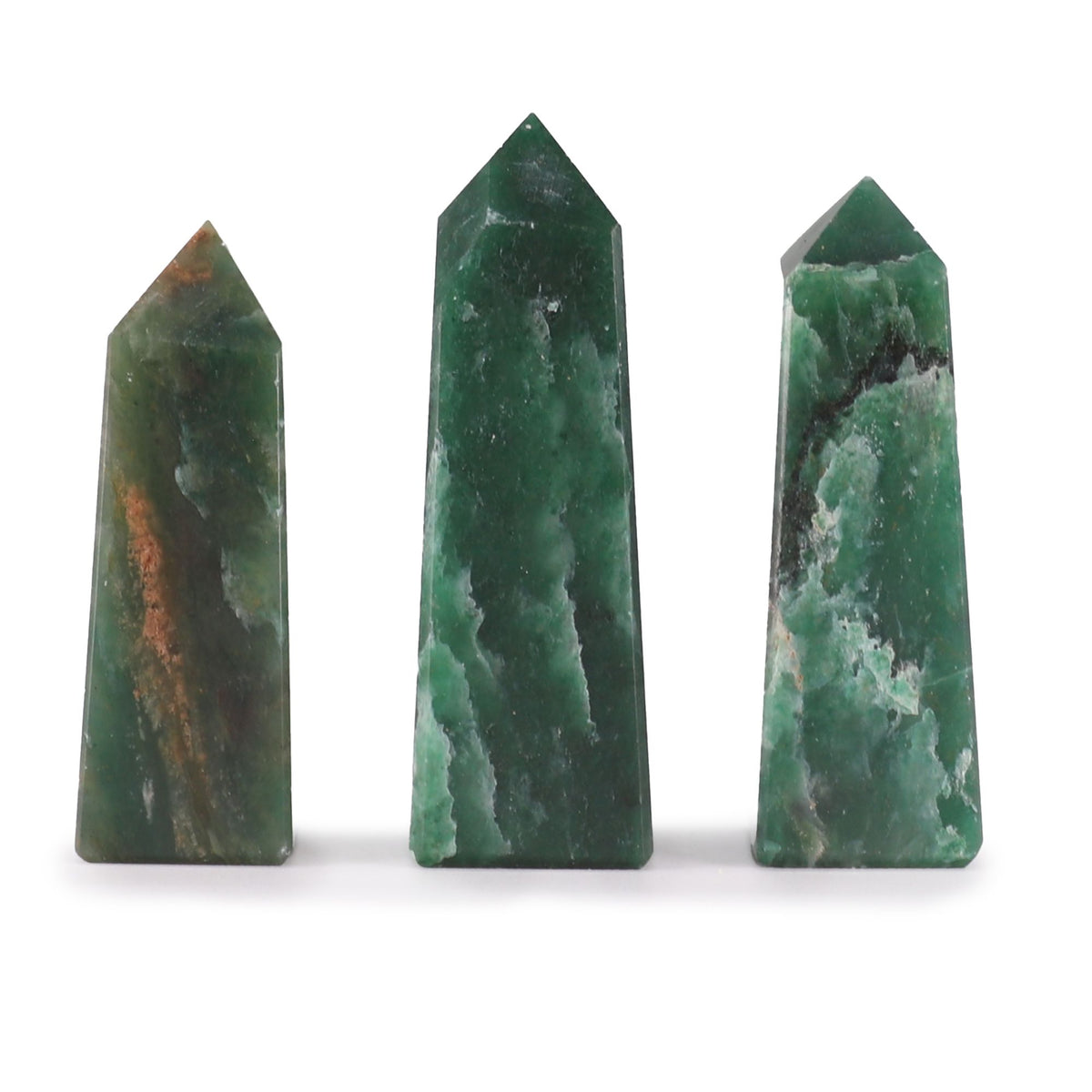 Edelstein-Obelisk ca. 5 cm – Indische Jade