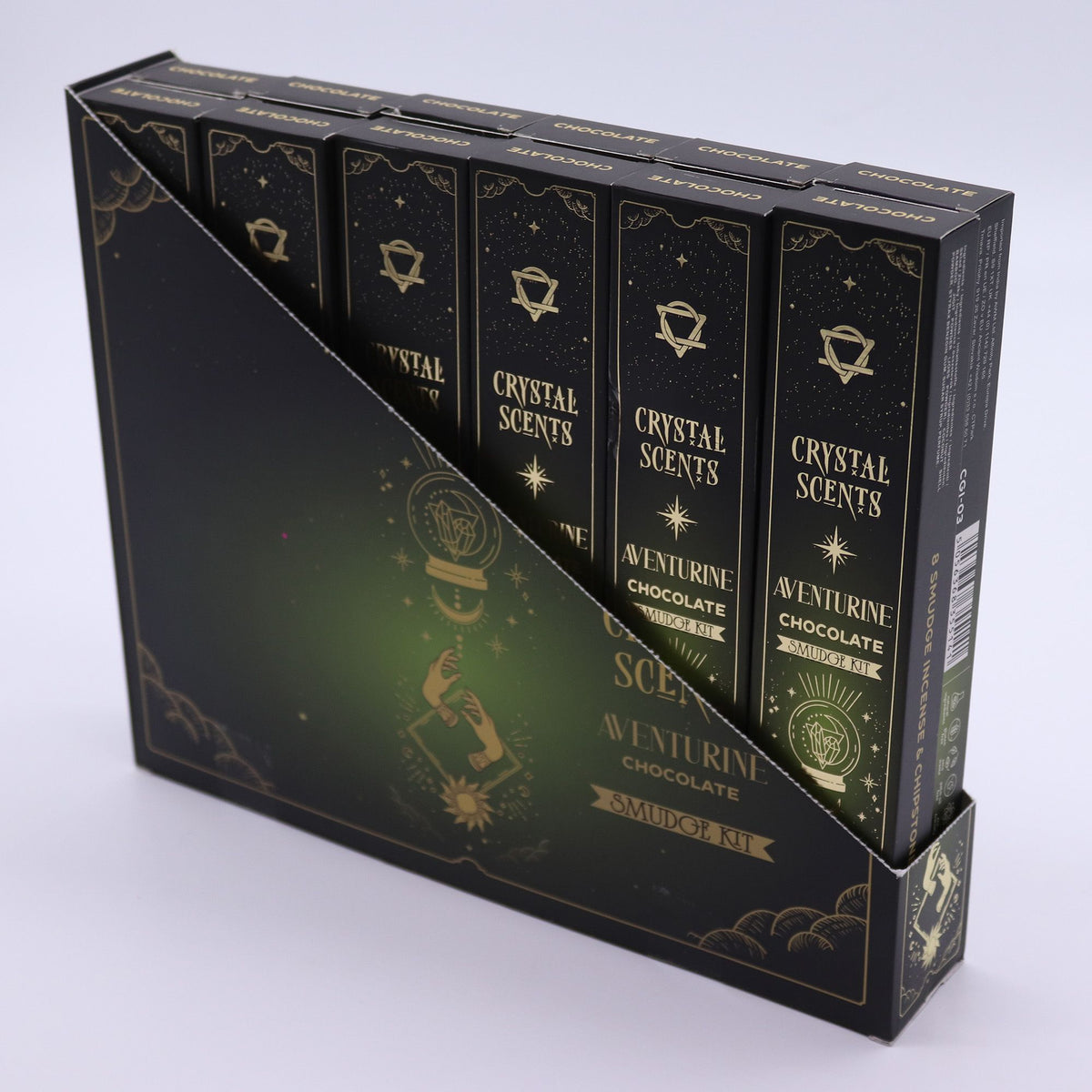 Räucherstäbchen Aventurin Crystal Scents – Schokolade