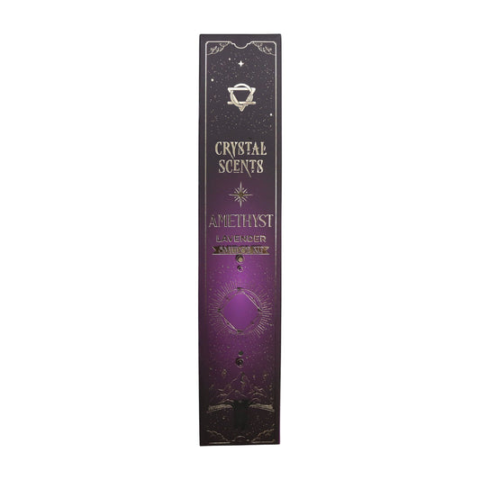 Räucherstäbchen Amethyst Crystal Scents – Lavendel
