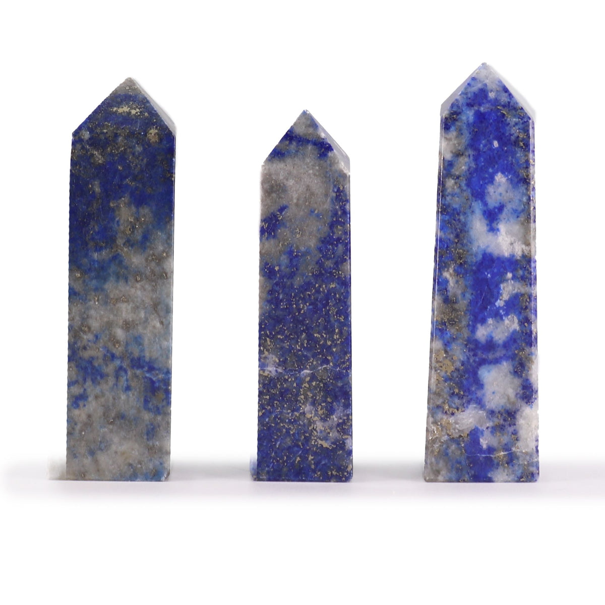 Edelstein-Obelisk ca. 5 cm – Afghanischer Lapis