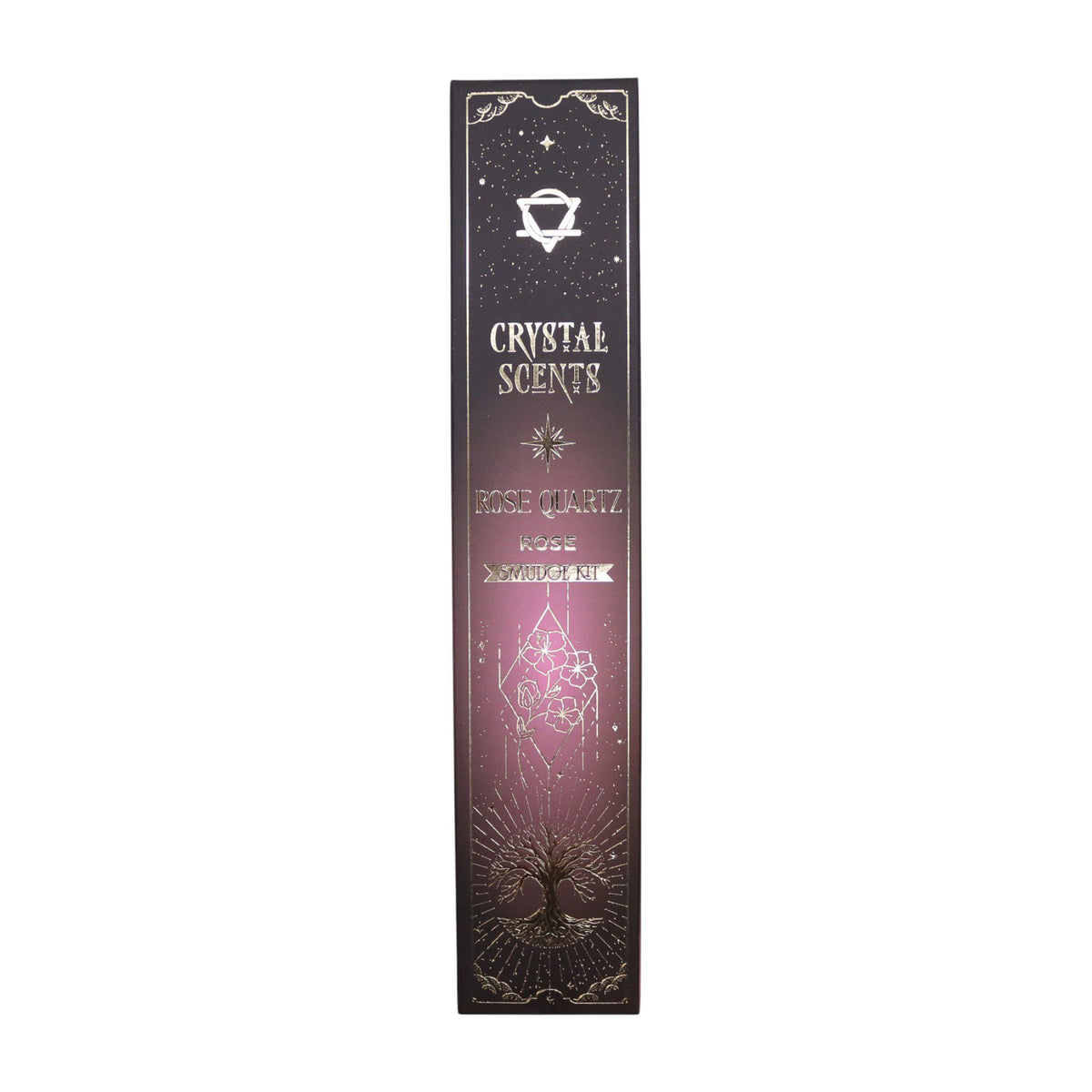 Räucherstäbchen Rosenquarz Crystal Scents – Rose