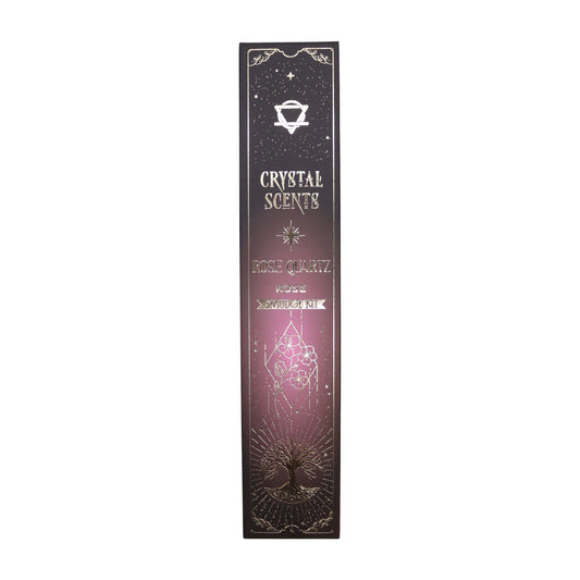 Räucherstäbchen Rosenquarz Crystal Scents – Rose