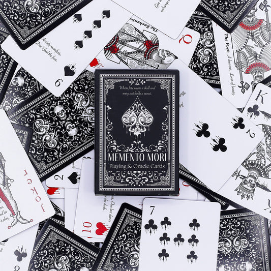 Spiel- und Orakelkarten Memento Mori – Gotisch