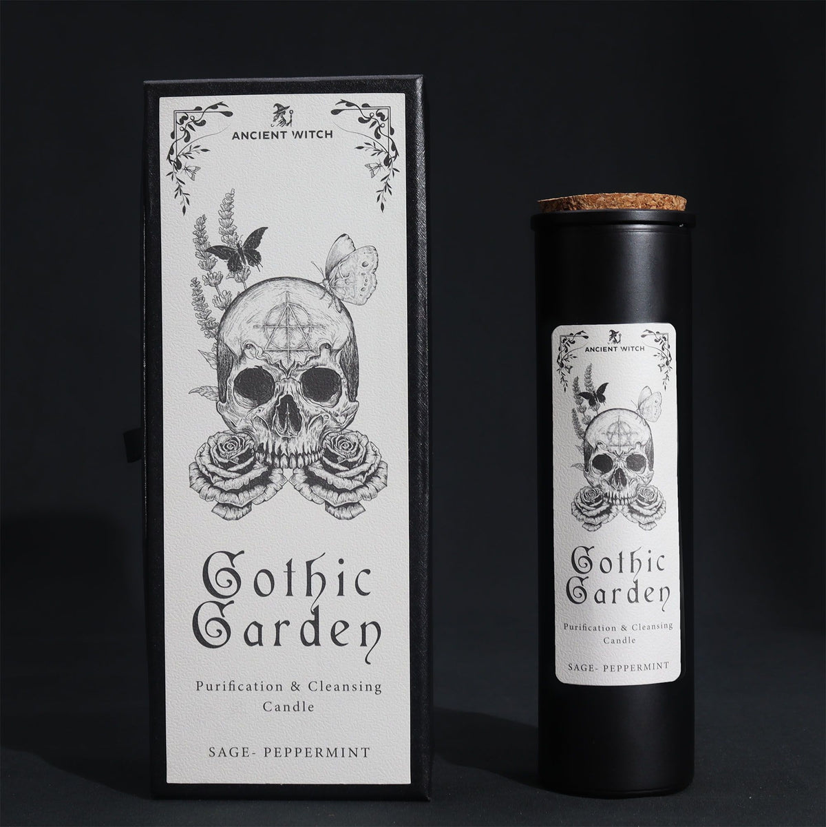 Reinigungskerze Gothic Garden – Ancient Witch