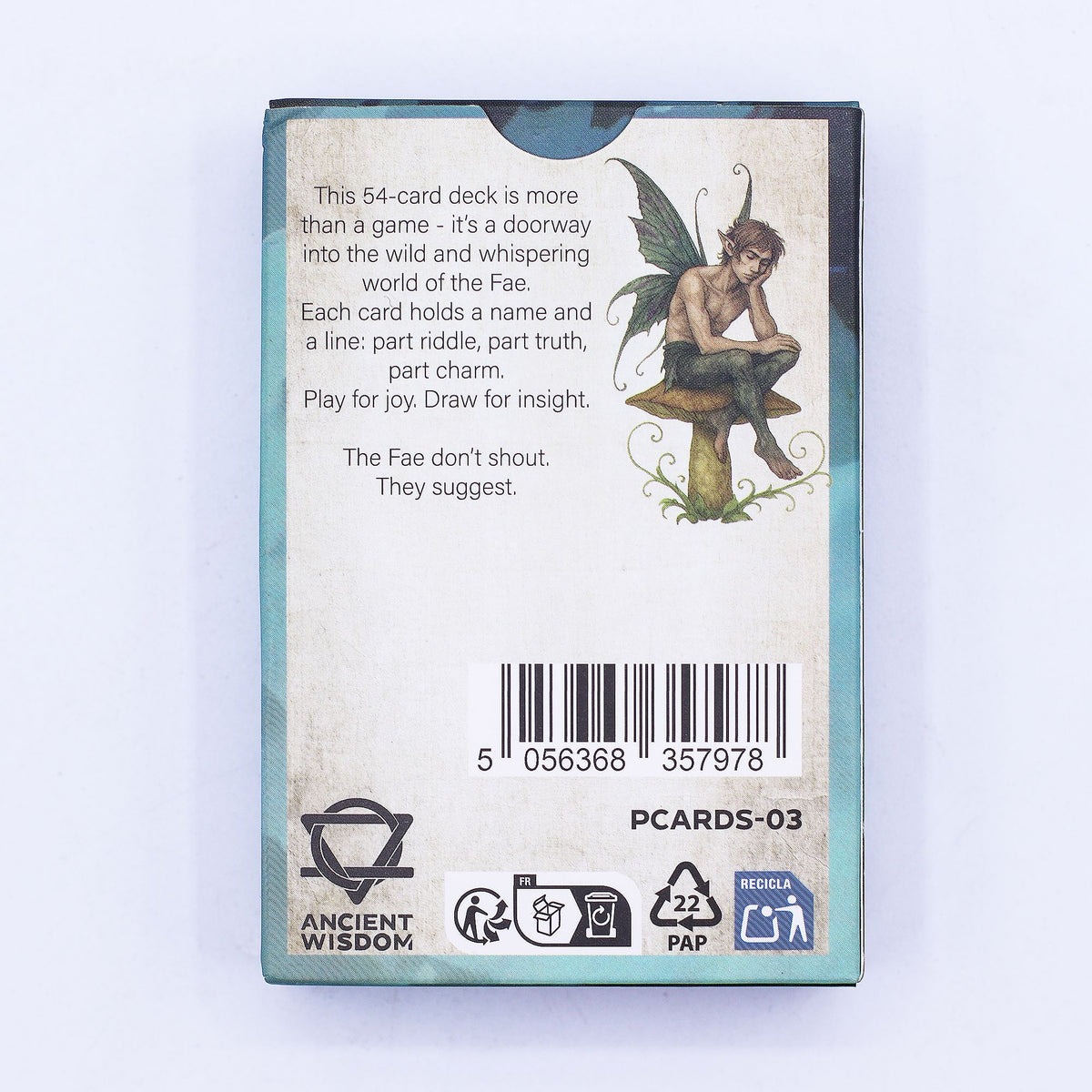 Spiel- und Orakelkarten Fae Realm – Feen-Thema