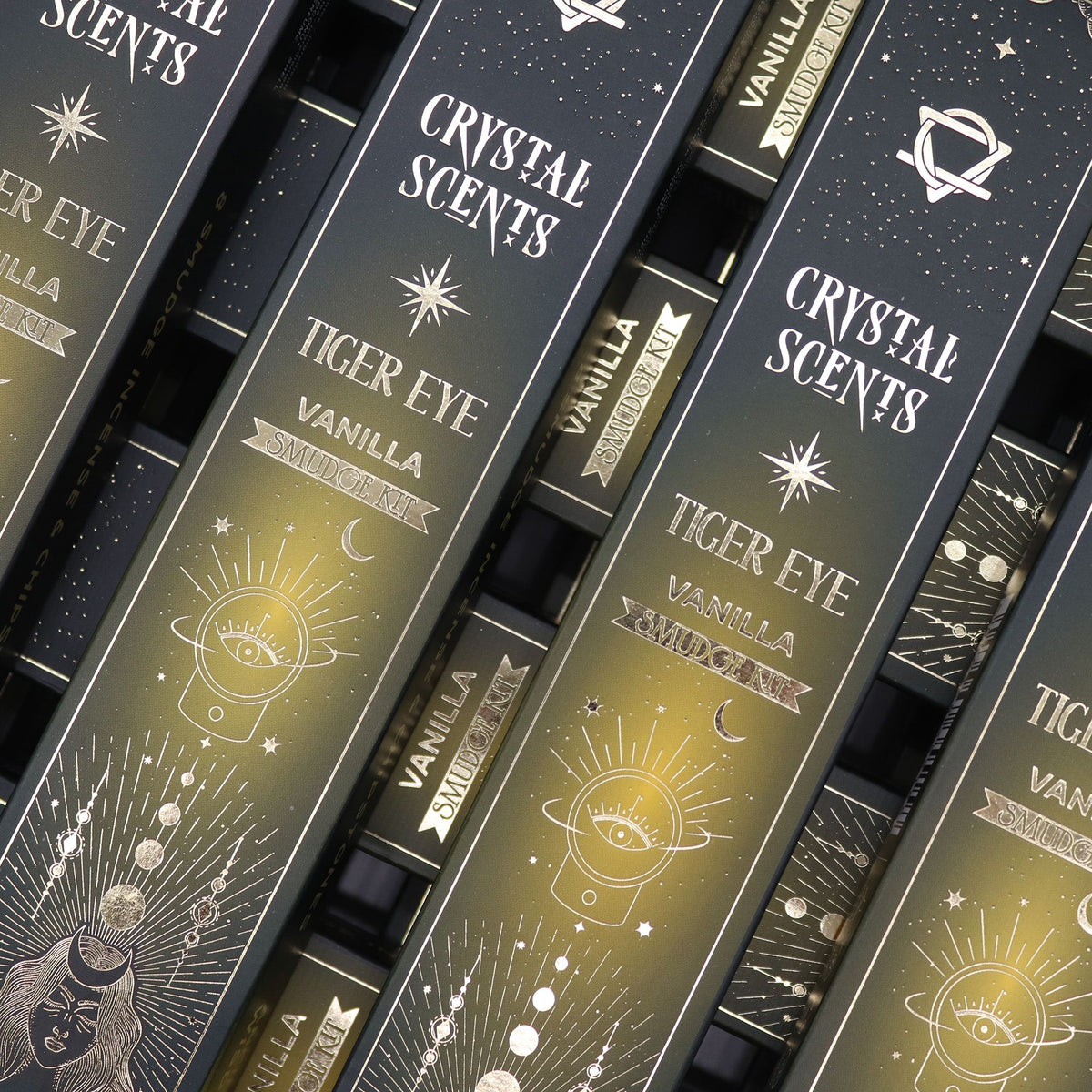 Räucherstäbchen Tigerauge Crystal Scents – Vanille