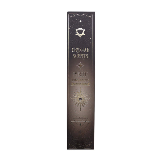 Räucherstäbchen Pyrit Crystal Scents – Zimt