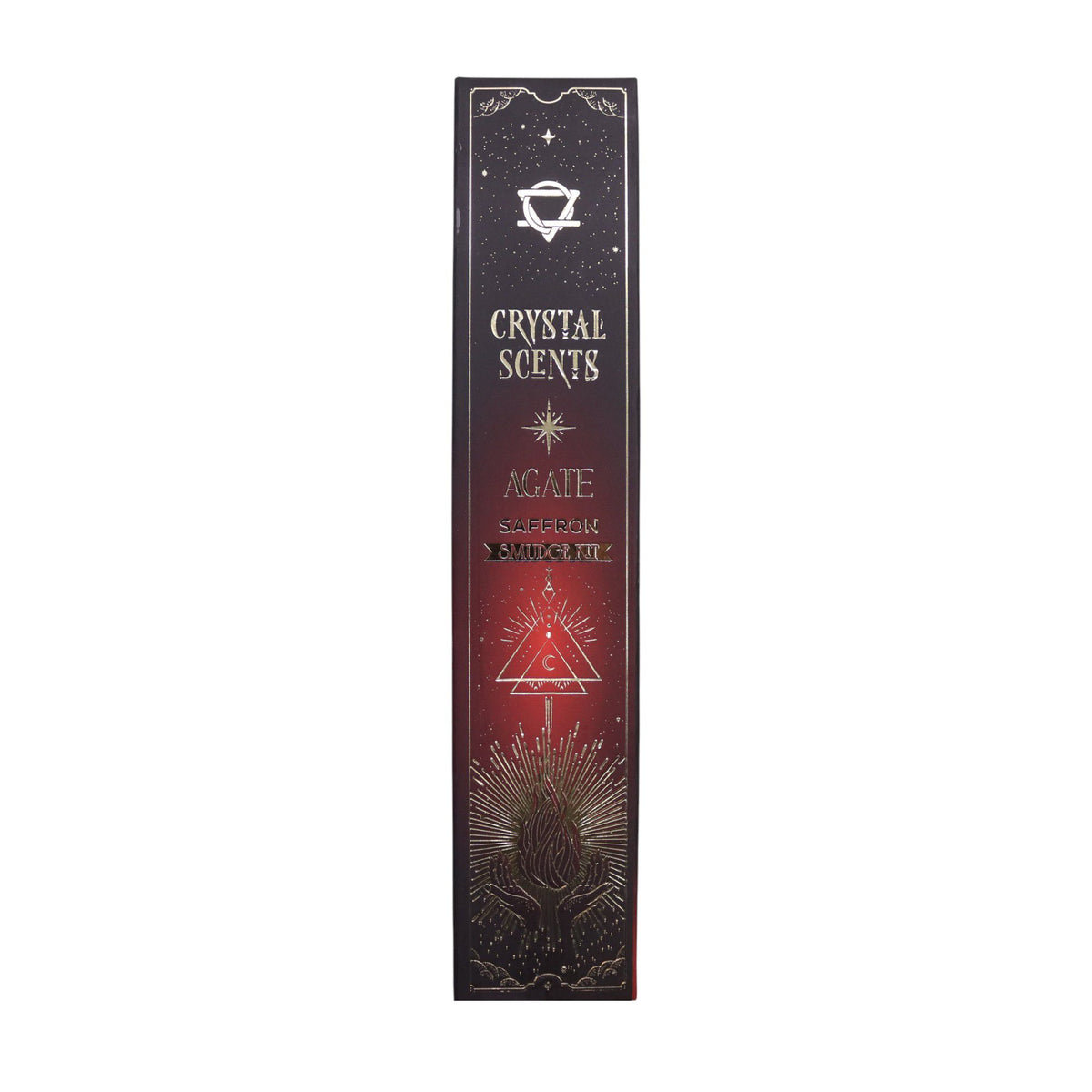 Räucherstäbchen Roter Achat Crystal Scents – Safran