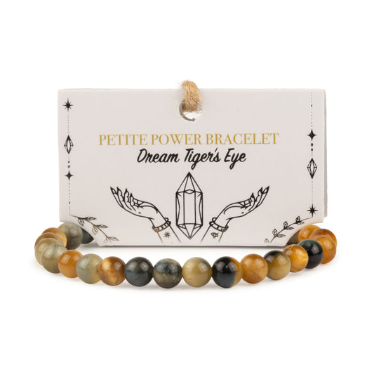 Dream Tigerauge-Armband Petite – 6 mm Perlen, 17 cm