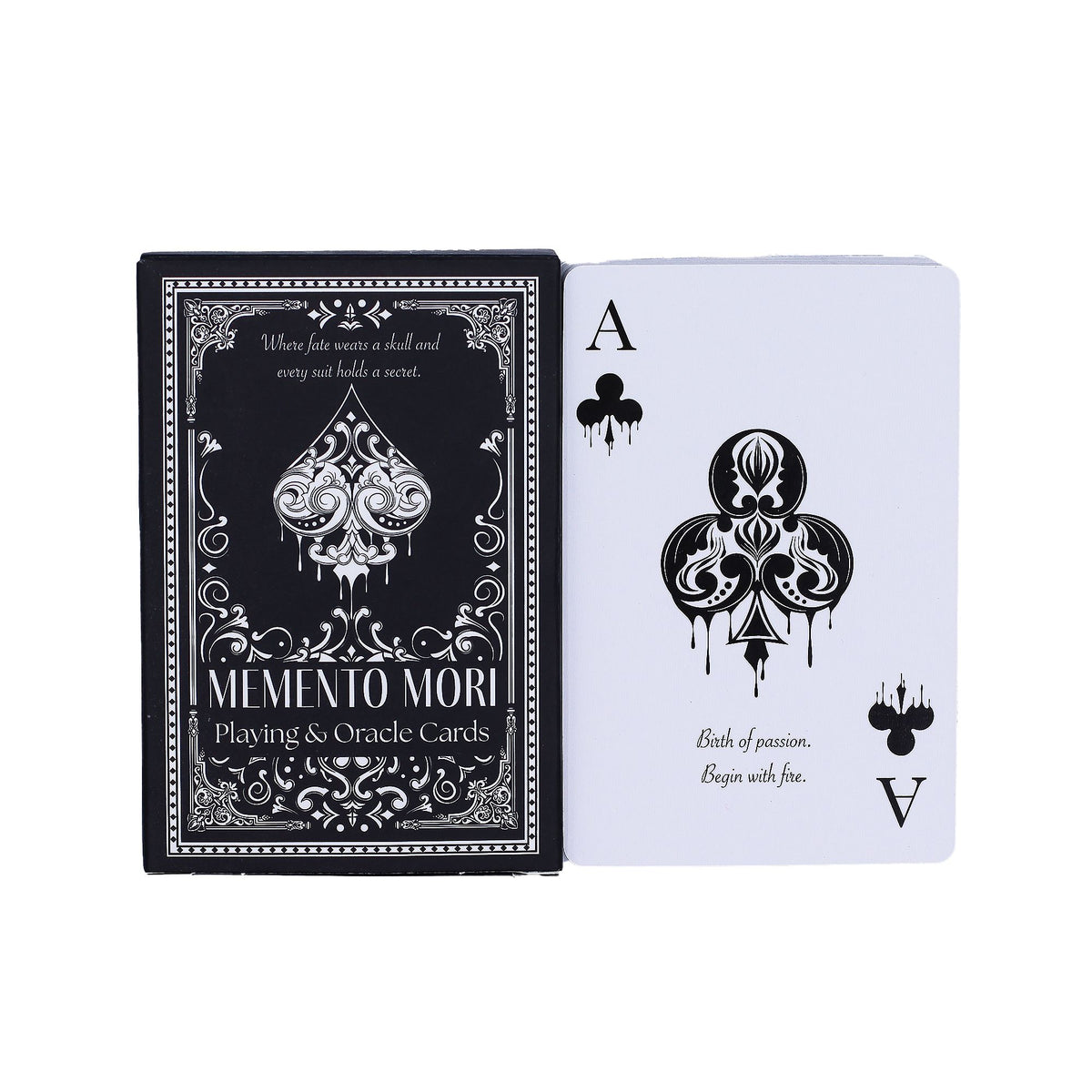 Spiel- und Orakelkarten Memento Mori – Gotisch