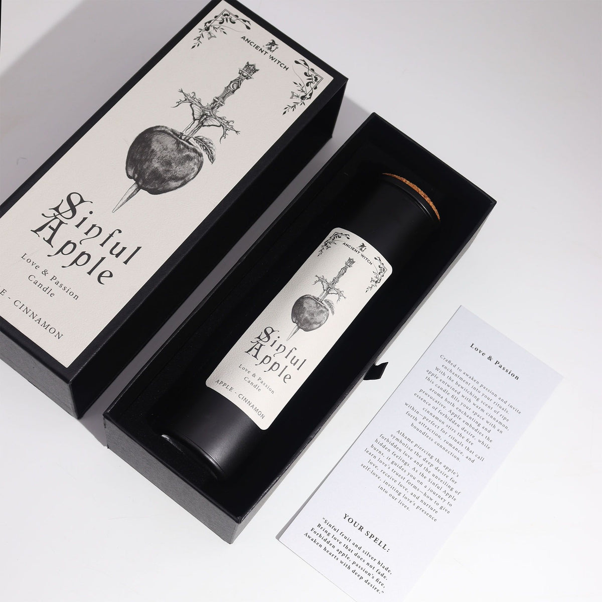 Ritualkerze Sinful Apple – Ancient Witch