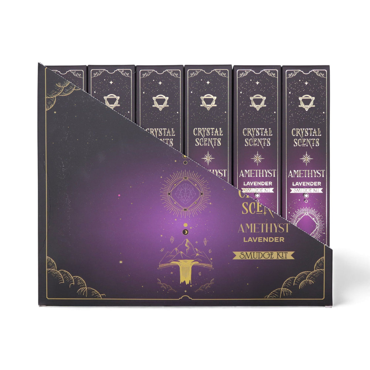 Räucherstäbchen Amethyst Crystal Scents – Lavendel