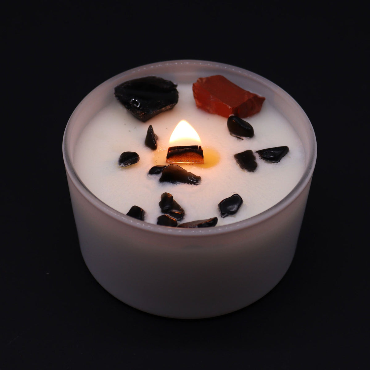 Chakra Kristallkerze – Wurzelchakra