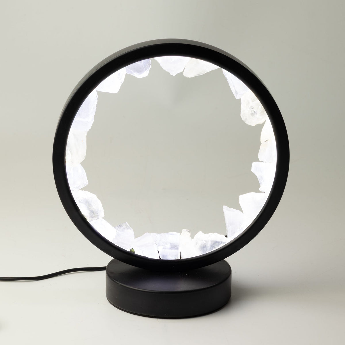 Edelstein Halo Lampe – Zen Mind – Bergkristall