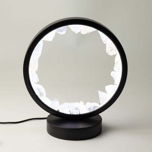Edelstein Halo Lampe – Zen Mind – Bergkristall