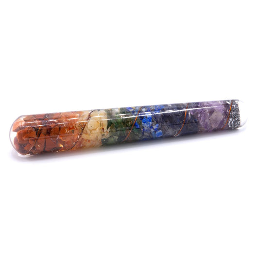 Orgonit Chakra Kupfer Stab – 140 × 30 mm