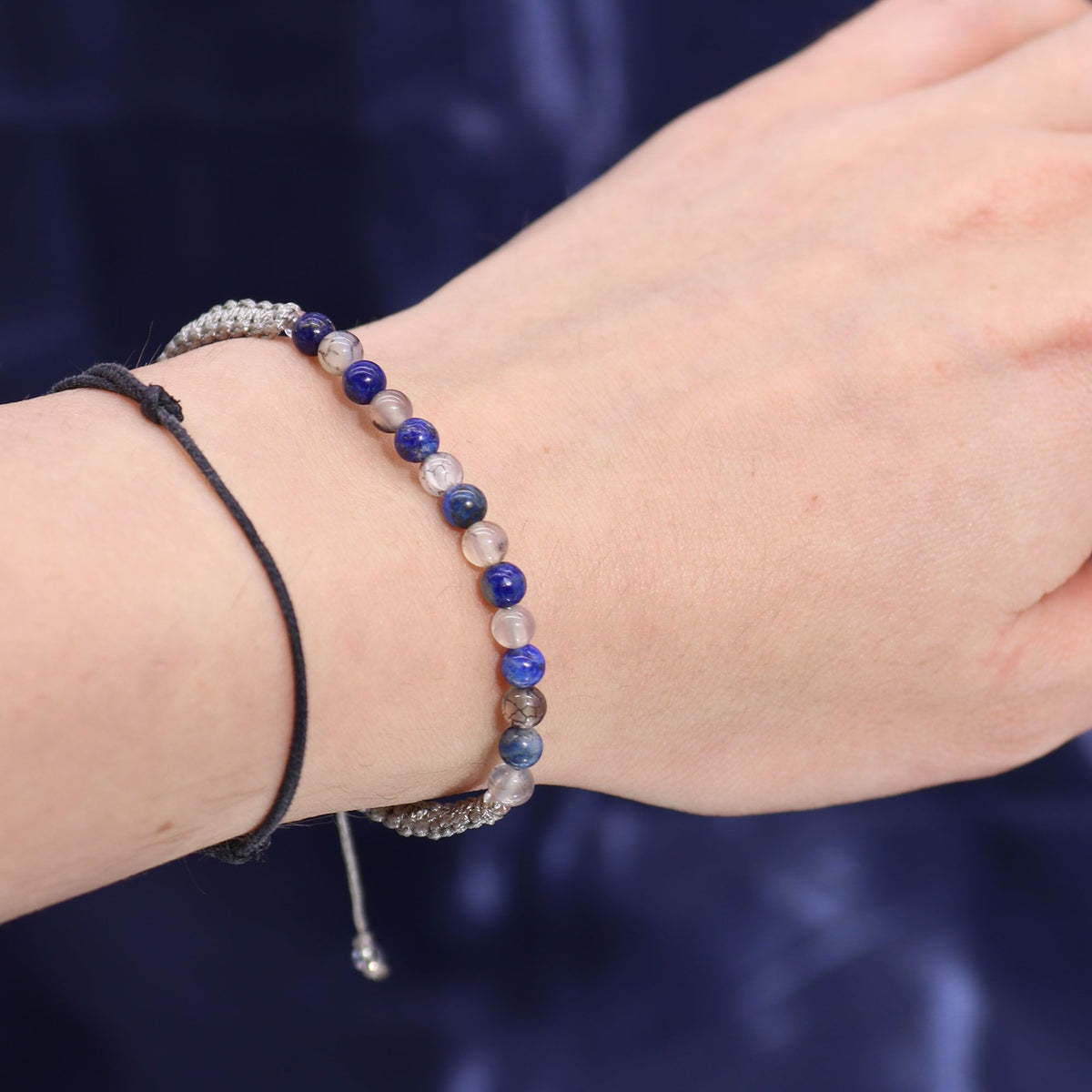 Sternzeichen Kristallkerze mit Edelstein-Armband – Stier