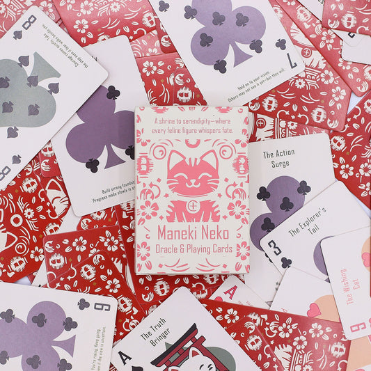 Spiel- und Orakelkarten Fortune Cats – Maneki Neko