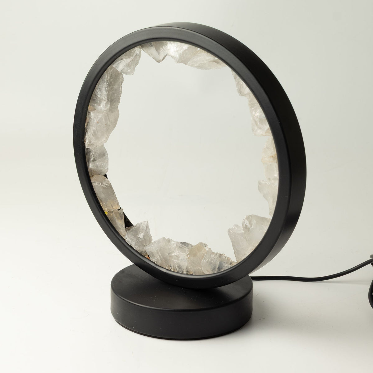 Edelstein Halo Lampe – Zen Mind – Bergkristall