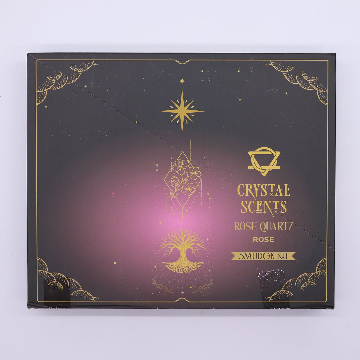 Räucherstäbchen Rosenquarz Crystal Scents – Rose