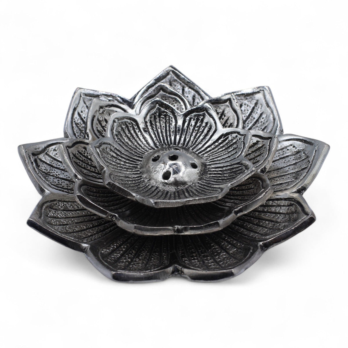 Dreiblüten-Lotus-Räucherhalter