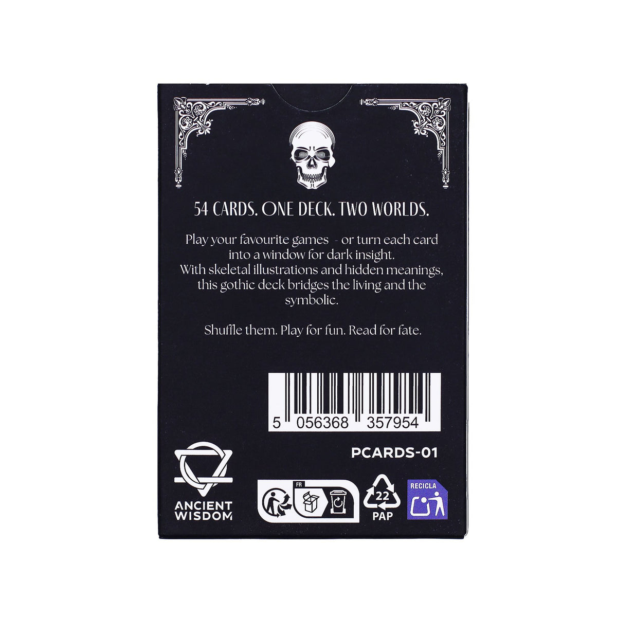 Spiel- und Orakelkarten Memento Mori – Gotisch