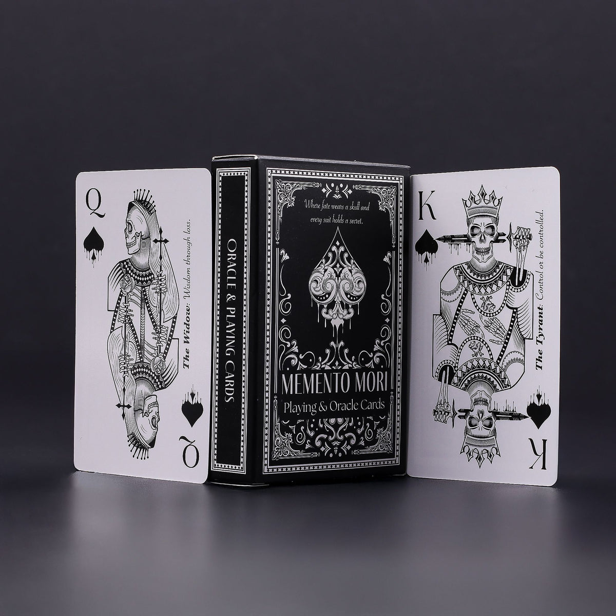 Spiel- und Orakelkarten Memento Mori – Gotisch