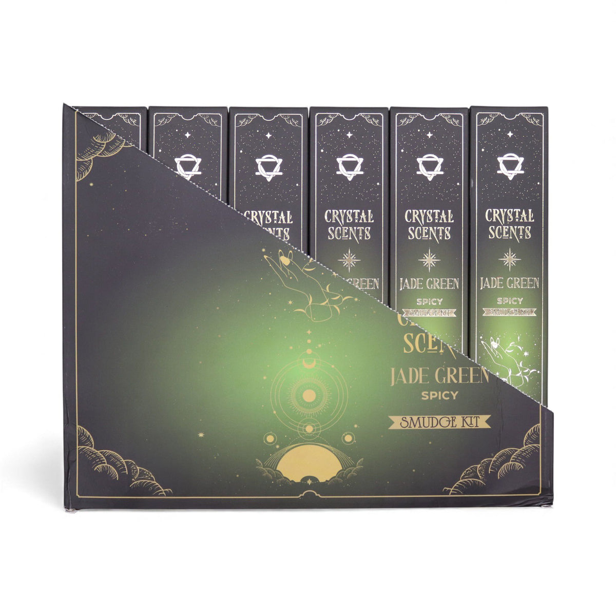 Räucherstäbchen Jade Crystal Scents – Würzig
