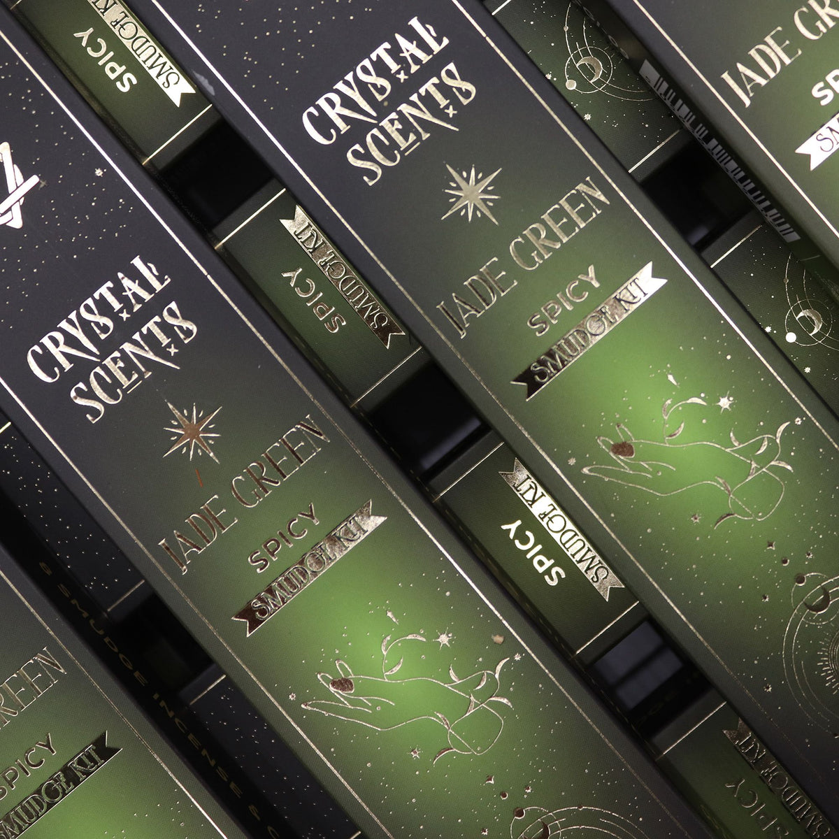 Räucherstäbchen Jade Crystal Scents – Würzig