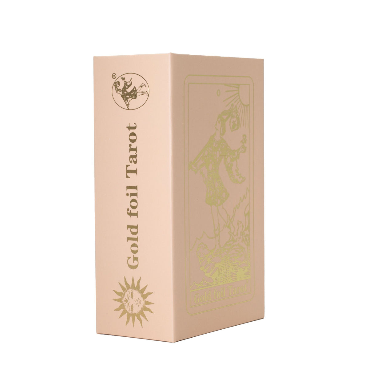 Rosa Tarot-Geschenkset mit Rubinfolie – mit Booklet