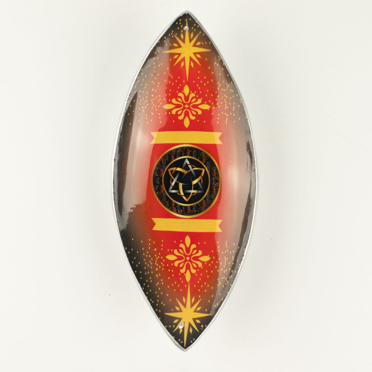 Emaille-Räucherschale Triquetra