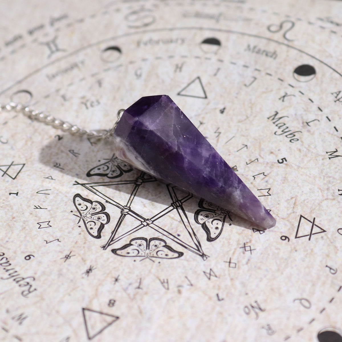 Räucherset Verführung – mit Amethyst-Pendel